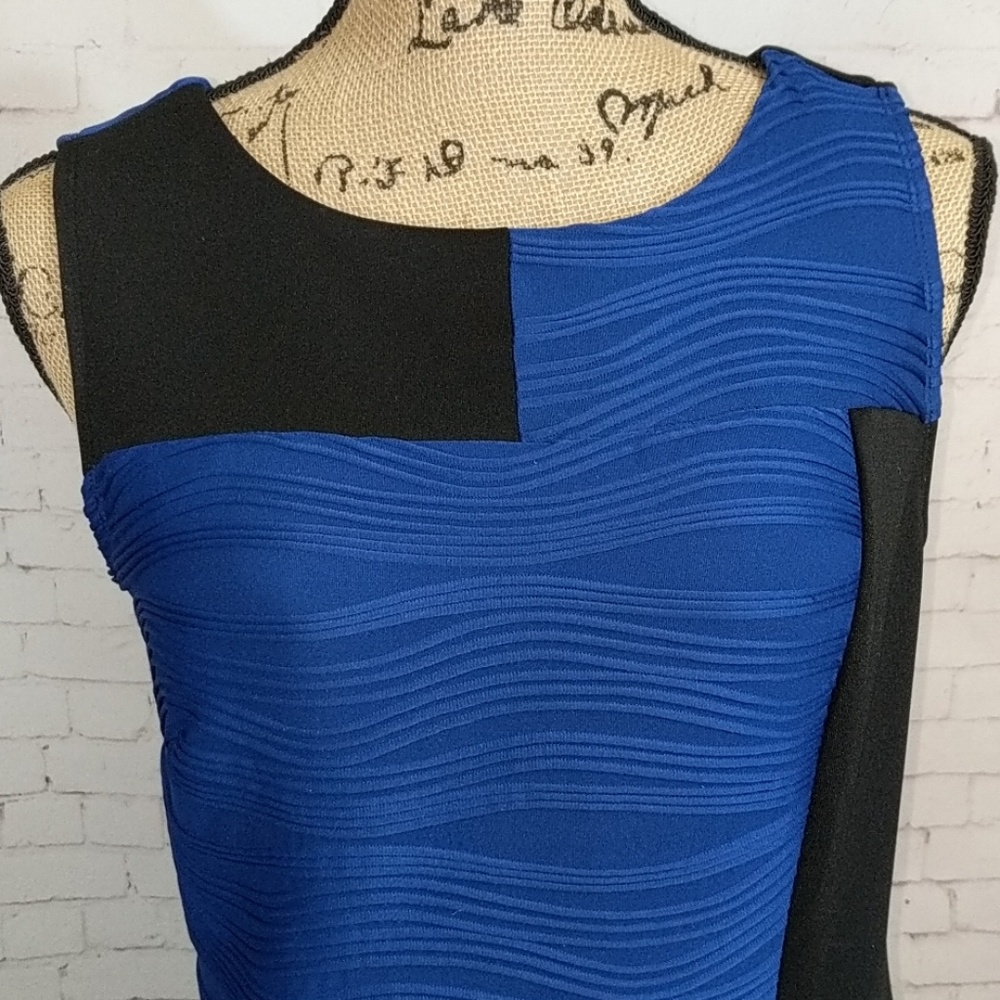 CYNTHIA ROWLEY Color Block Dress - Picture 2 of 7